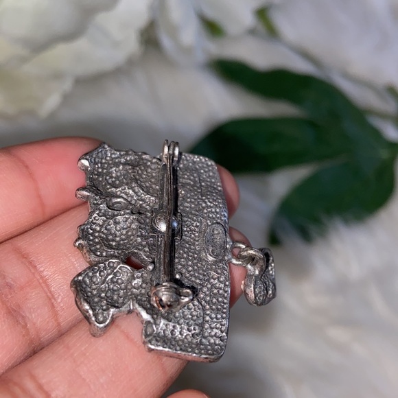 Rare AJMC “Teachers Care” 3 Little kids Holding Sign with Dangling Heart ❤️ - Picture 14 of 14